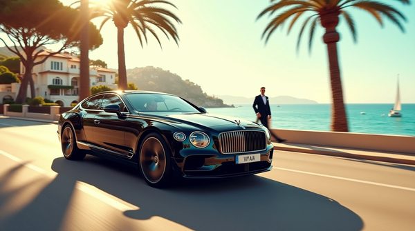 Vivre l'élégance sur la côte d'azur grâce à un chauffeur privé haut de gamme